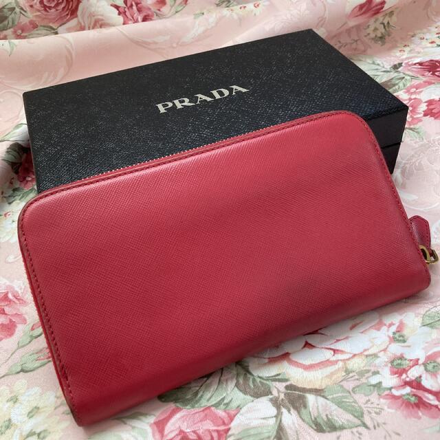 PRADA(プラダ)の【専用です❣️】　　PRADA 財布　リボン　サフィアーノ レディースのファッション小物(財布)の商品写真