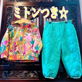 バートン パタゴニア キッズ 花柄 90100 ジャケット スノーウェア 北欧柄