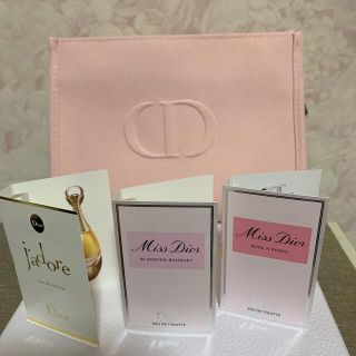 クリスチャンディオール(Christian Dior)のDior ノベルティポーチ　オードトワレのサンプル(ノベルティグッズ)