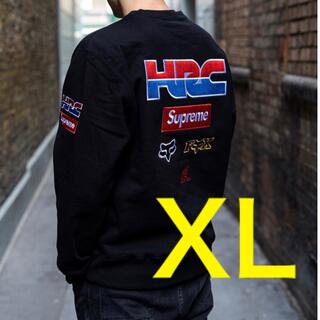 シュプリーム(Supreme)のSupreme Honda Fox Racing Crewneck 【XL】(スウェット)