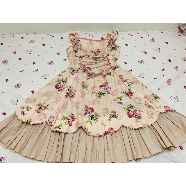 Victorian maiden シフォンジャンパースカート