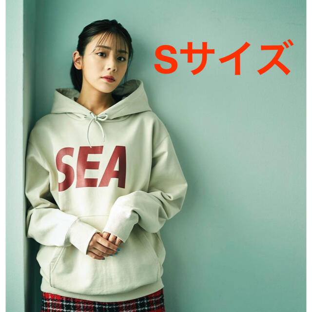 WIND AND SEA Hoodie / Taupe-Bordeauxフーディー