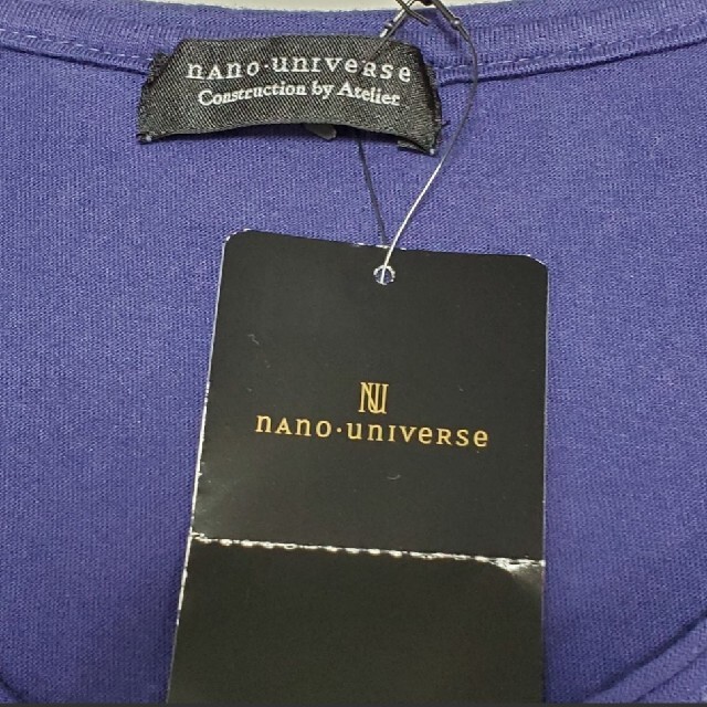 nano・universe(ナノユニバース)の【nano universeナノユニバース】メンズTシャツ サイズ40 メンズのトップス(Tシャツ/カットソー(半袖/袖なし))の商品写真