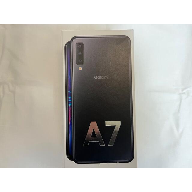 Galaxy A7ブラックSM-A750C美品！