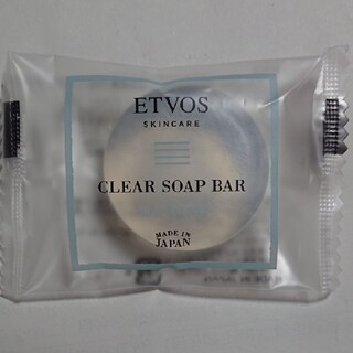 エトヴォス(ETVOS)のエトヴォス クリアソープバー 透明枠練り石けん 10g(洗顔料)