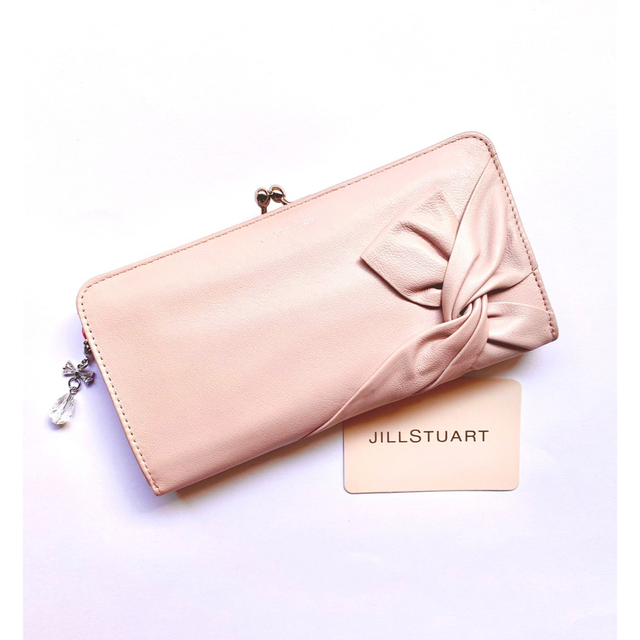 JILLSTUART - 【新品】JILLSTUART がま口長財布 スパイラル ピンクの ...