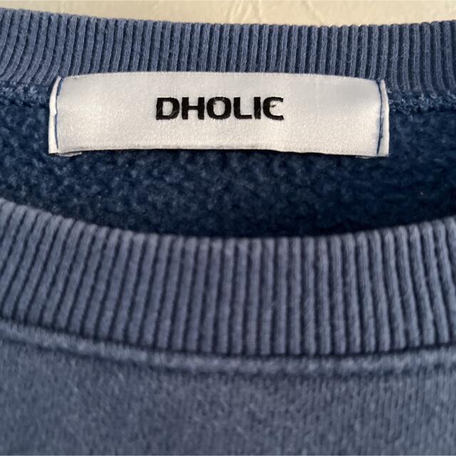 dholic(ディーホリック)のDHOLIC  裏起毛レイヤードヘムスウェット　ドロップショルダースウェット レディースのトップス(トレーナー/スウェット)の商品写真