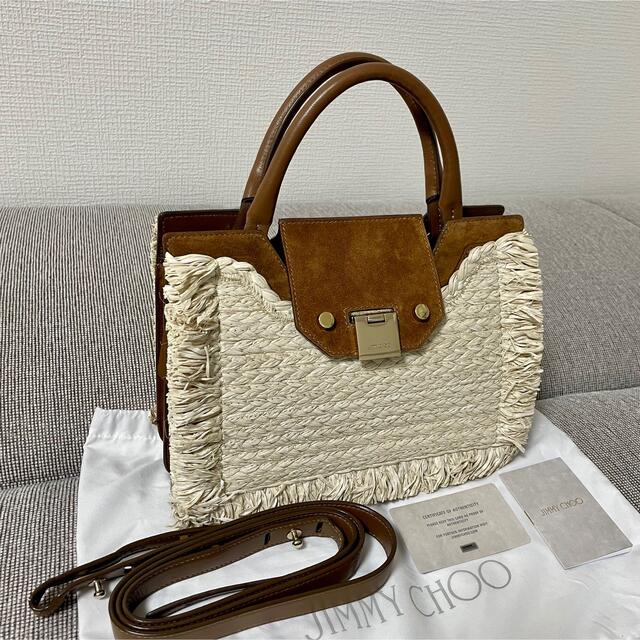 【ほぼ未使用】Jimmy Choo / REBEL TOTE