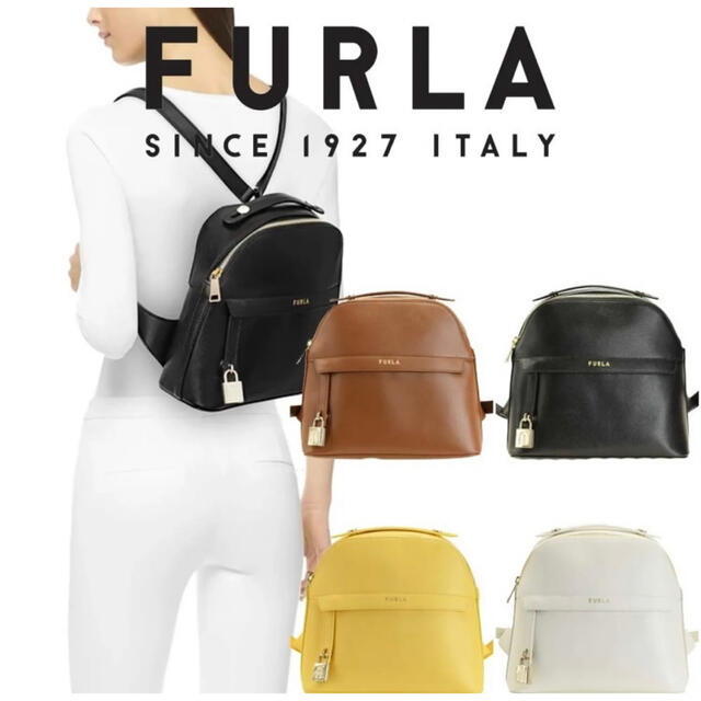 ♥︎FURLA （フルラ ）♥︎パイパーPIPER バックパック L 贅沢品 9599