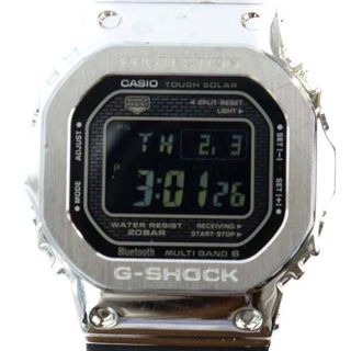 ジーショック(G-SHOCK)のジーショック GMW-B5000-1JF 腕時計 デジタル 電波ソーラー 黒(腕時計(デジタル))