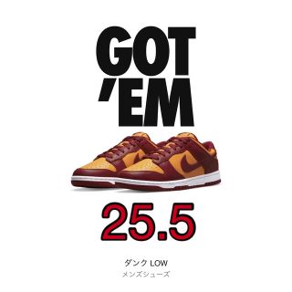 ナイキ(NIKE)のNike Dunk Low "Championship Gold"  25.5(スニーカー)