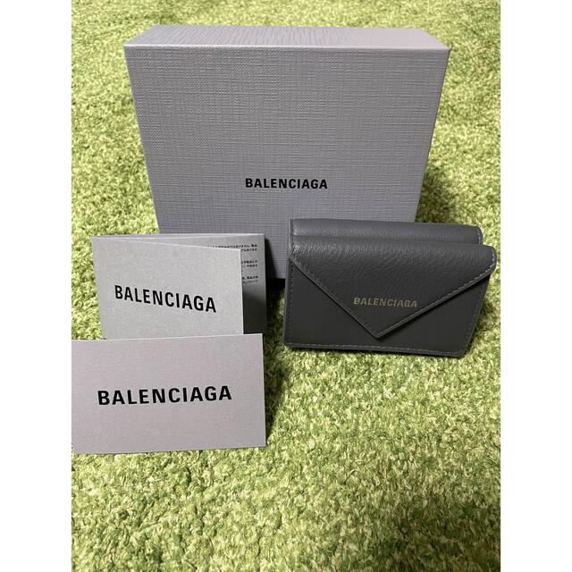 Balenciaga(バレンシアガ)のBALENCIAGA バレンシアガ ペーパーミニウォレット メンズのファッション小物(折り財布)の商品写真