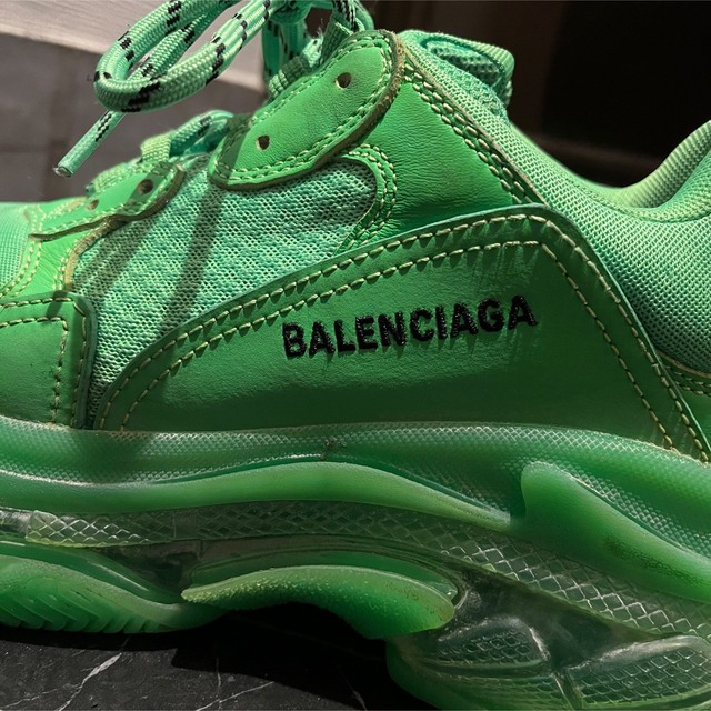 Balenciaga - BALENCIAGA 蛍光グリーン スニーカー バレンシアガ 