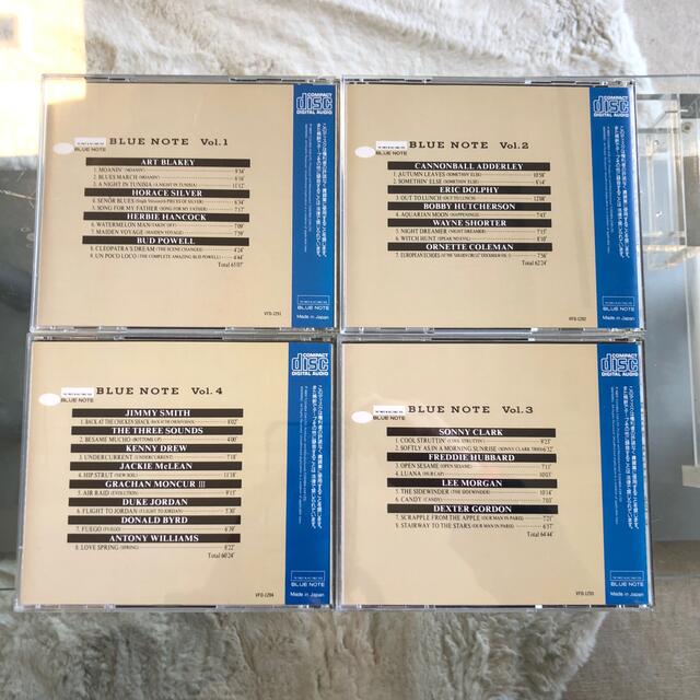 BLUE NOTE vol.1-4セット　CD エンタメ/ホビーのCD(ジャズ)の商品写真