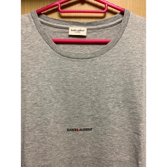 正規新品 18SS Saint Laurent サンローランパリ ロゴ Tシャツトップス