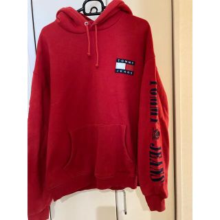 トミー(TOMMY)の【tommy トミー　パーカー　カッコいい　可愛い　ビックシルエット　XL(パーカー)