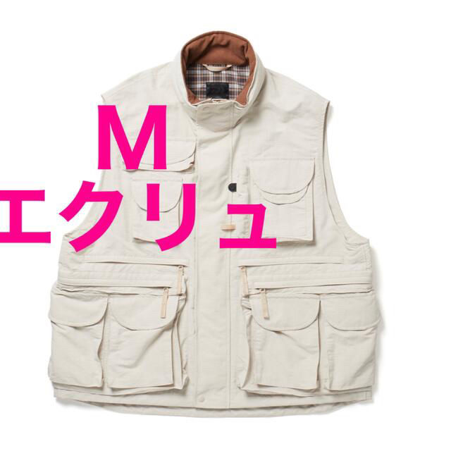 DAIWA(ダイワ)のTech Parfect Fishing Vest (Ecru) メンズのトップス(ベスト)の商品写真