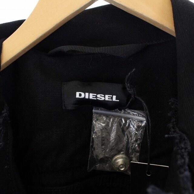 DIESEL(ディーゼル)のディーゼル デニムジャケット Gジャン 再構築 ダメージ加工 変形 XS 黒 メンズのジャケット/アウター(Gジャン/デニムジャケット)の商品写真