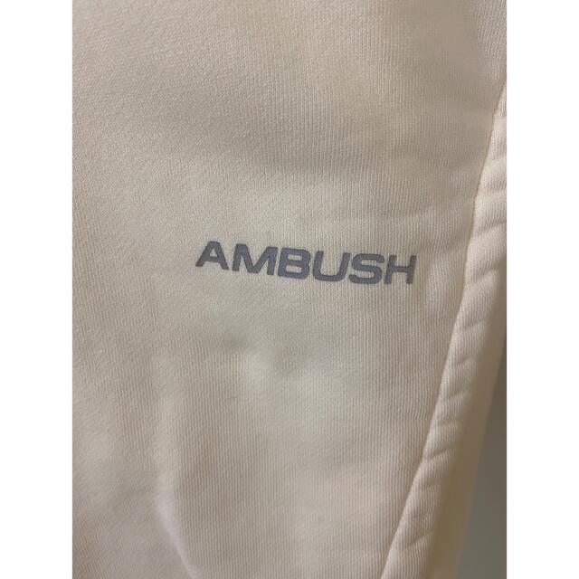 AMBUSH(アンブッシュ)のAMBUSH スウェット 3 WHITE 新品 メンズのトップス(スウェット)の商品写真