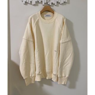 アンブッシュ(AMBUSH)のAMBUSH スウェット 3 WHITE 新品(スウェット)