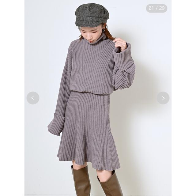 SNIDEL スナイデル Sustainableニットセットアップ chateauduroi.co
