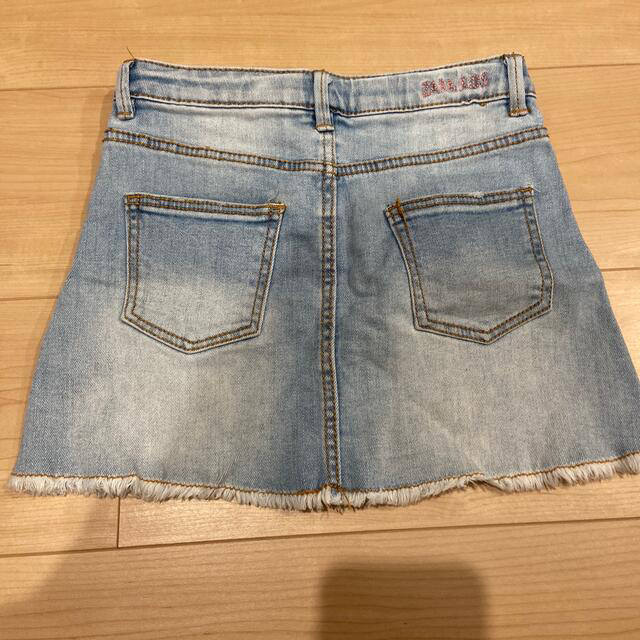 ZARA KIDS(ザラキッズ)のZARA kidsデニムスカート116 キッズ/ベビー/マタニティのキッズ服女の子用(90cm~)(スカート)の商品写真