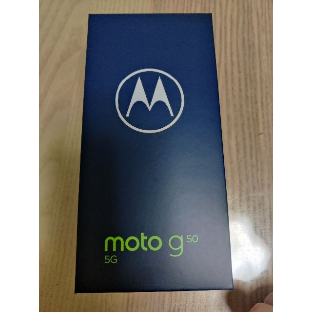 【未開封新品】motorola moto g50 5G テンダーグリーン