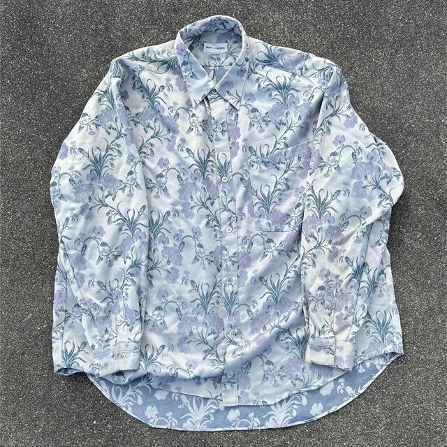 【冬バーゲン★】 - VINTAGE ART used シャツ　フリーサイズ　花柄　総柄　フラワー shirt flower シャツ