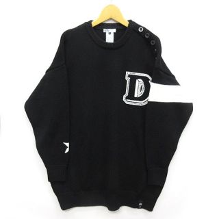 ダブルスタンダードクロージング(DOUBLE STANDARD CLOTHING)のダブルスタンダード セミウーステッド ニット セーター 20AW ブラック 36(ニット/セーター)