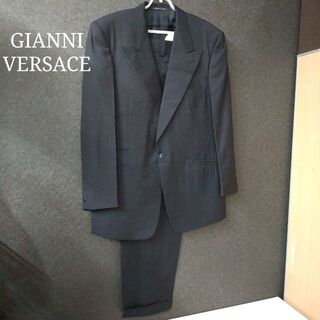 ジャンニヴェルサーチ(Gianni Versace)のジャンニ　ヴェルサーチ　スーツ　ストライプ　メンズ　上下　ZJ32(セットアップ)