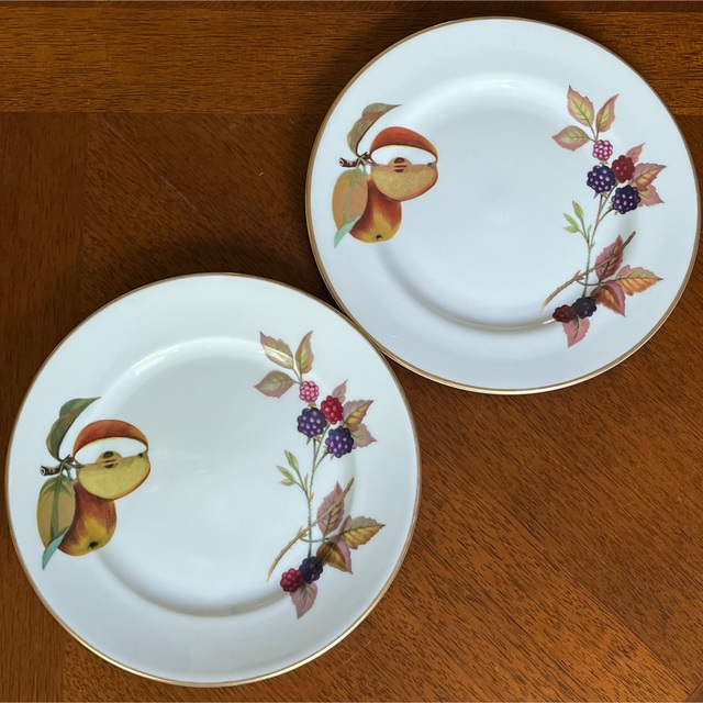 【美品】ロイヤルウースター★イヴシャム★トリオ ペア