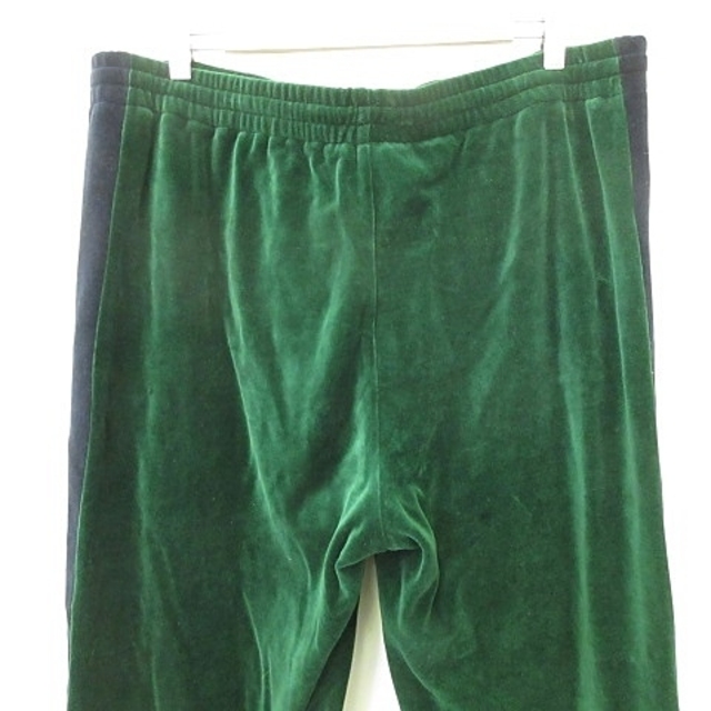 Gucci(グッチ)のグッチ GUCCI パンツ ジャージ ベロア 刺繍 花柄 グリーン 緑 XXXL メンズのパンツ(スラックス)の商品写真