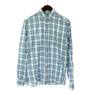 MAISON KITSUNE メゾンキツネ カジュアルシャツ 41(XL位) 緑