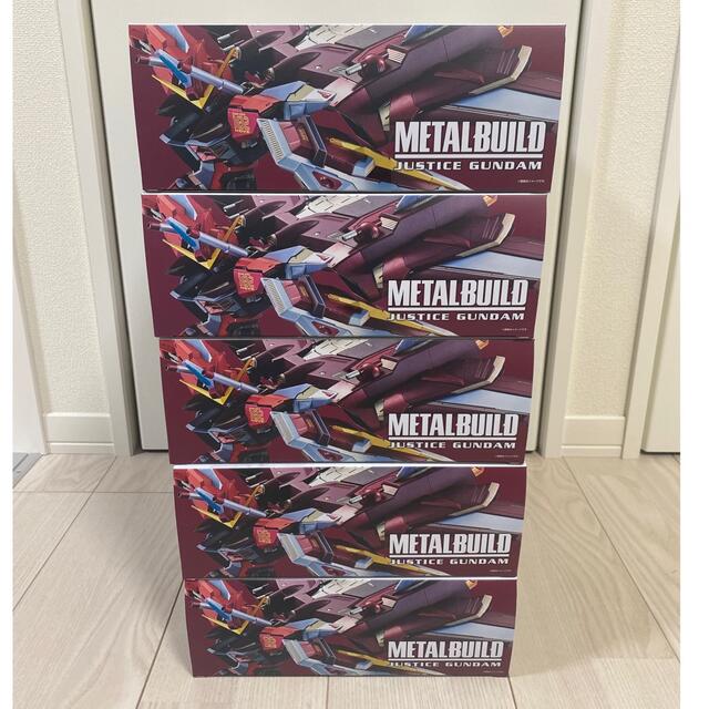 5個セット　METAL BUILD ジャスティスガンダム　新品未開封 ハンドメイドのおもちゃ(フィギュア)の商品写真