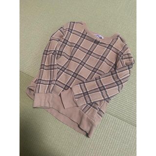 グローバルワーク(GLOBAL WORK)のグローバルワーク　キッズ　Lサイズ　チェック柄(Tシャツ/カットソー)