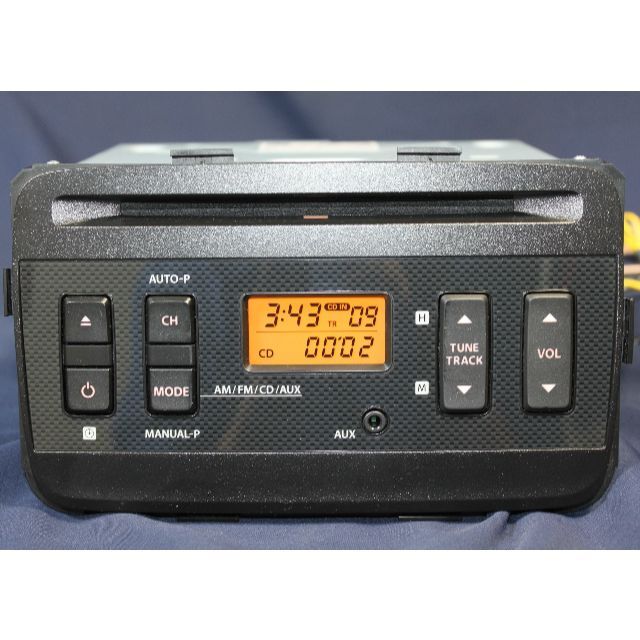 スズキ純正 CD MD カーオーディオ デッキ 2DIN か弱い 39101-78A50 スズキ純正 CD MD カーオーディオ デッキ 2DIN か弱い 39101-78A50