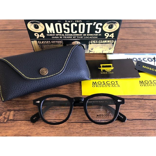 MOSCOT LEMTOSH / モスコット レムトッシュ BLACK 44