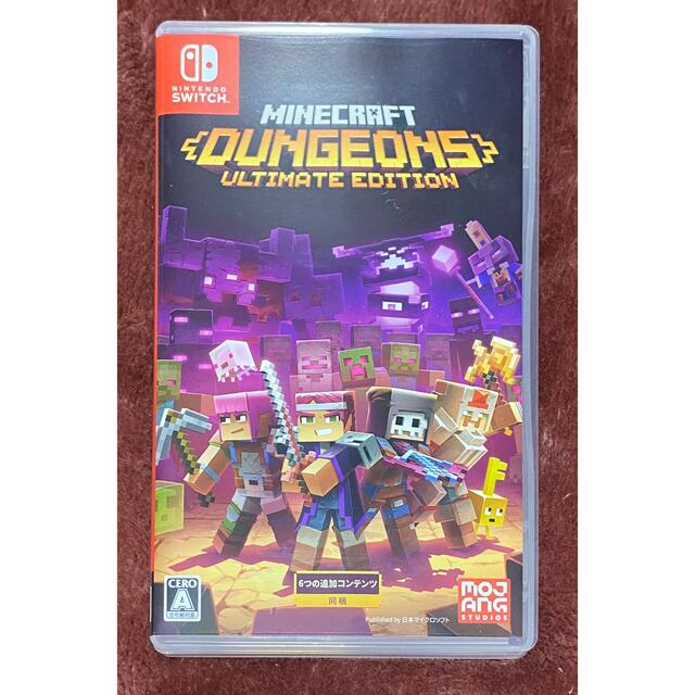 Nintendo Switch(ニンテンドースイッチ)のほぼ新品Minecraft Dungeons Ultimate Edition エンタメ/ホビーのゲームソフト/ゲーム機本体(家庭用ゲームソフト)の商品写真