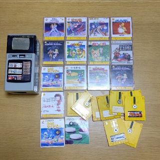 ニンテンドウ(任天堂)のディスクシステム ディスクカード色々 ファミコン レトロ 昭和 懐かし 廃盤(家庭用ゲームソフト)