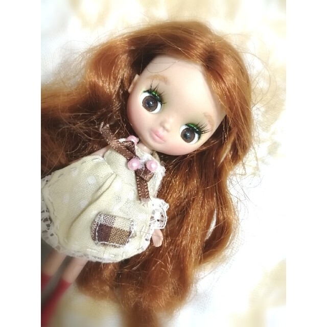 本体のみです カスタム 優しい プチブライス ブロンド ロングヘア blyth