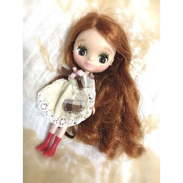 本体のみです カスタム 優しい プチブライス ブロンド ロングヘア blyth