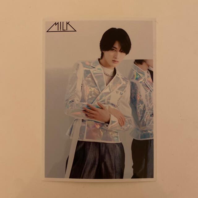 M!LK  生写真　山中柔太朗 エンタメ/ホビーのタレントグッズ(アイドルグッズ)の商品写真