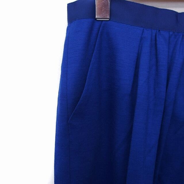 ICB(アイシービー)のアイシービー iCB フレア スカート ギャザー ひざ丈 無地 ウール 11 レディースのスカート(ひざ丈スカート)の商品写真