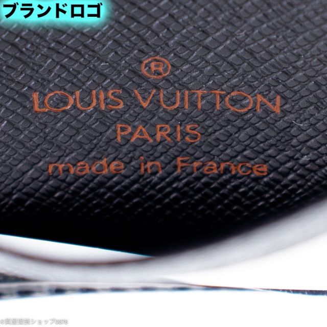 LOUIS VUITTON(ルイヴィトン)のルイ•ヴィトン:ポルト 2 カルト・ヴェルティカル/M63202/エピ/ノワール メンズのファッション小物(名刺入れ/定期入れ)の商品写真