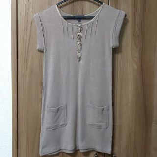 ギャップ(GAP)のGAP チュニック ノースリーブ XXS ベージュ(チュニック)