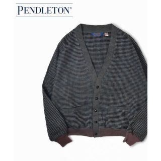 ペンドルトン(PENDLETON)の90s USA製 PENDLETON ペンドルトン ウール ニット カーディガン(カーディガン)