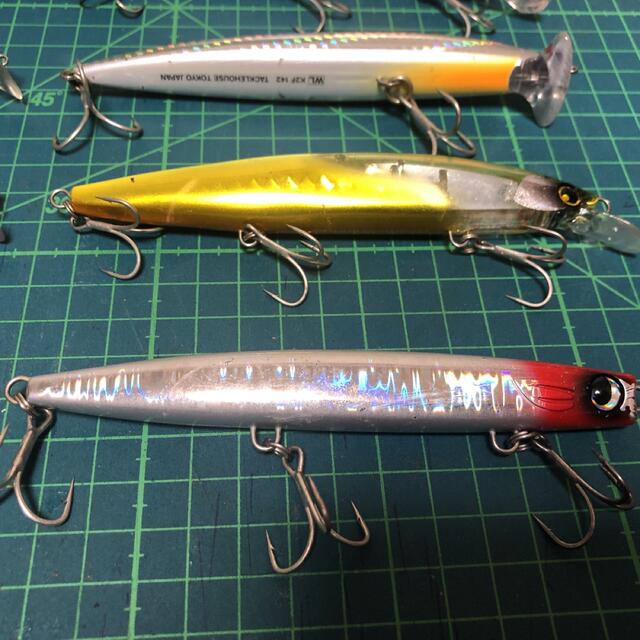 お買い得】ヒラメ、シーバス、青物ルアー8種 シマノ、ジャンプ お買い得】ヒラメ、シーバス、青物ルアー8種 シマノ、ジャンプ
