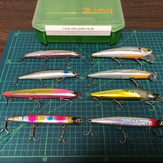 シマノ(SHIMANO)の【お買い得】ヒラメ、シーバス、青物ルアー8種　シマノ、ジャンプライズ、ダイワ 等(ルアー用品)