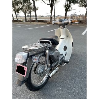 ホンダ - スーパーカブ 角目 カブ70 カスタム ローダウン クリアレンズ