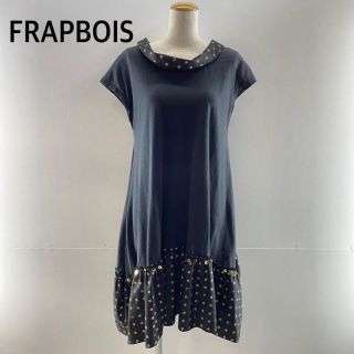 フラボア(FRAPBOIS)のFRAPBOIS フラボア ノースリーブワンピース(ひざ丈ワンピース)